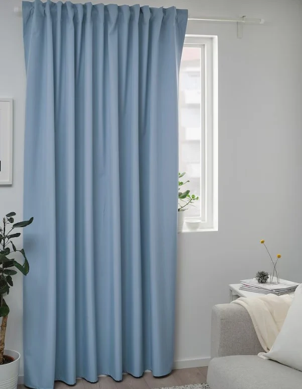 Verduisterend en isolerend gordijn, IKEA, 9,99 euro
