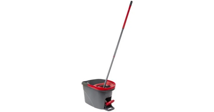 Vileda Easy Wring & Clean dweil en wringemmer, verkrijgbaar voor €19,79 bij Action.